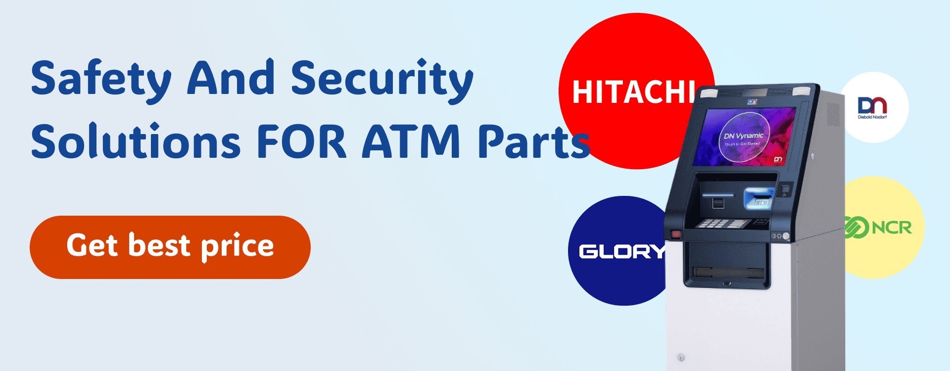 qualidade Peças de Diebold ATM fábrica