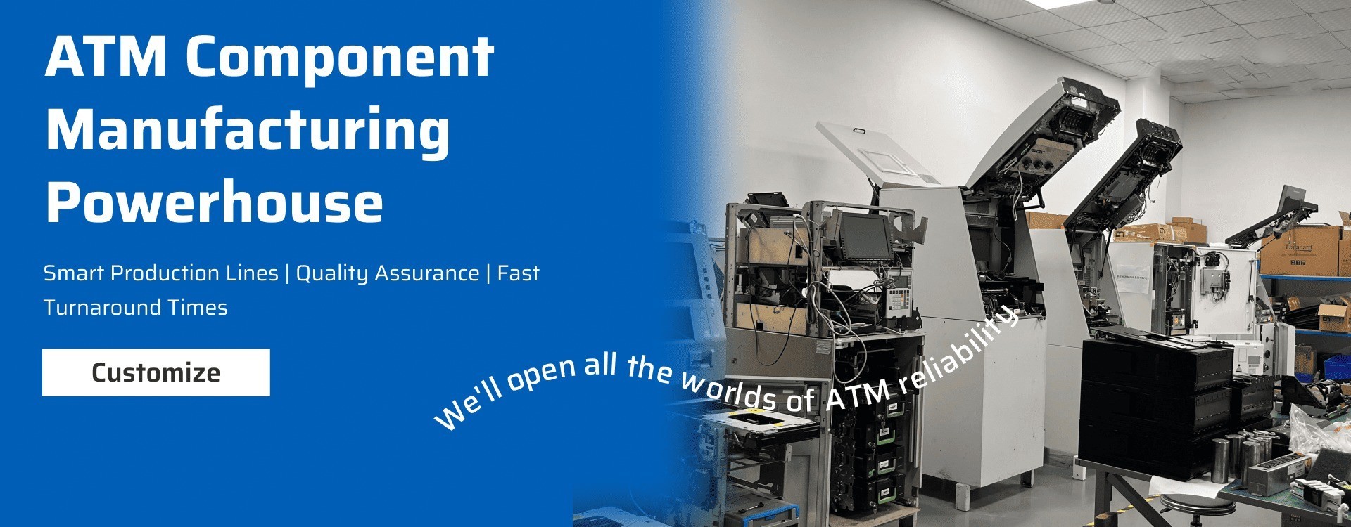 qualidade Peças de Diebold ATM fábrica