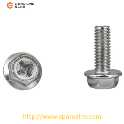M4*6 Hexagon 7.0 NCR S2 Canal Cross Hexagon parafusos para peças NCR componentes de substituição